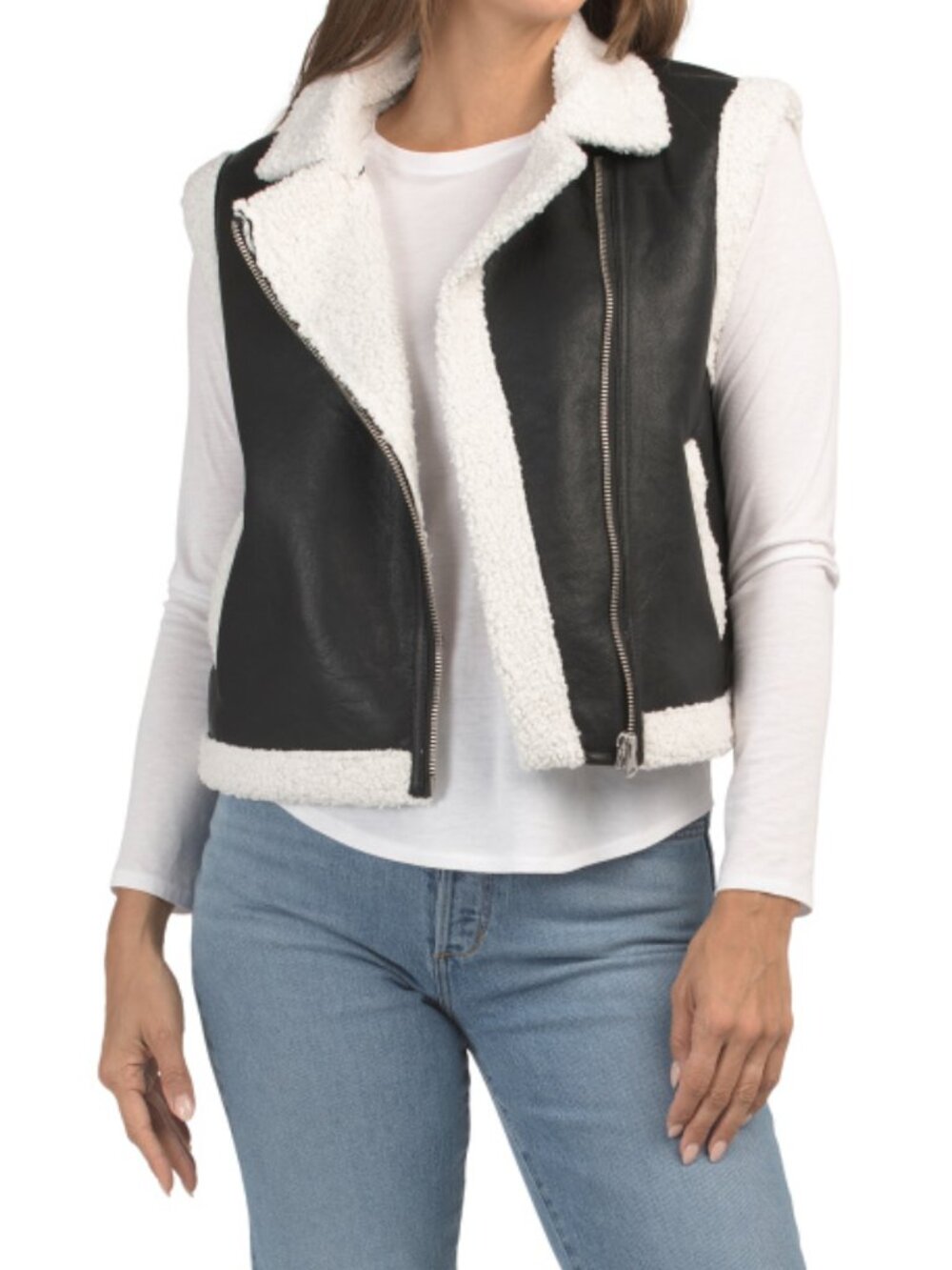 LOVE TREE Sherpa Vest